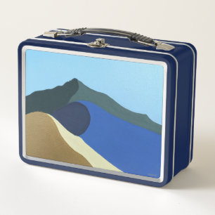 Metalen Lunchbox Kleuren van Mt Tamalpais Schilder