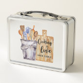 Metalen lunchbox met logo op maat (Achterkant)