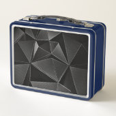 METALEN LUNCHBOX OCEAN UITZICHT STIJL (Achterkant)
