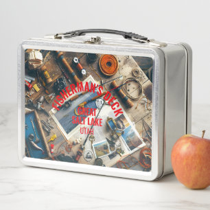Metalen lunchbox 's Deck van de Visser