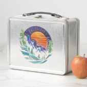 Metalen lunchbox uniek ontwerp (In situ)