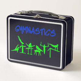 Metalen lunchbox voor turnen voor jongens