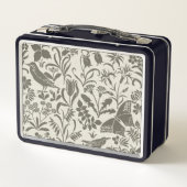 Metalen lunchbox Voysey's Garden (Achterkant)