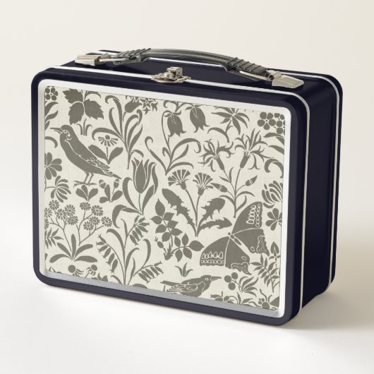 Metalen lunchbox Voysey's Garden (Voorkant)