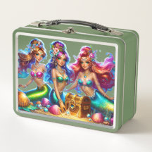 Metalen lunchboxen