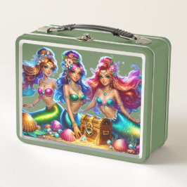 Metalen lunchboxen