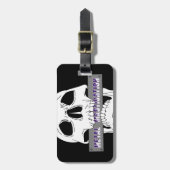 Metalen Masticatie Bagage Label (Voorkant verticaal)