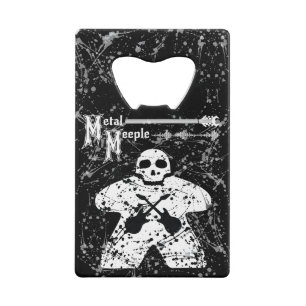 Metalen meeple - CC Bottle Opener Creditkaart Flessenopener