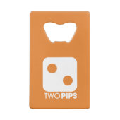 Metalen meeple - CC Bottle Opener Creditkaart Flessenopener (Achterkant)