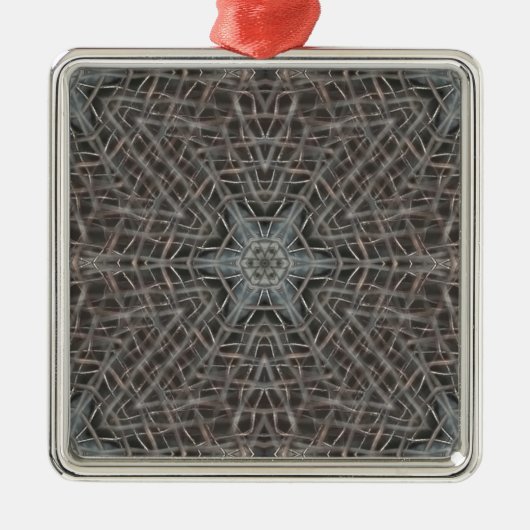 Metalen metaalgaas ornament (Voorkant)