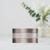 Metalen minimumafmetingen van gebeurtenisplanner visitekaartje (Staand voorkant)