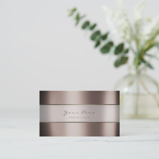 Metalen minimumafmetingen van gebeurtenisplanner visitekaartje (Staand voorkant)