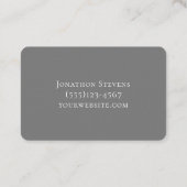 Metalen ontwerp motorfiets motor mechanische servi visitekaartje (Achterkant)