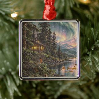 Metalen ornament voor een avontuurlijk stel.