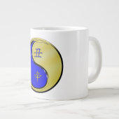 Metalen Os Grote Koffiekop (Voorkant rechts)