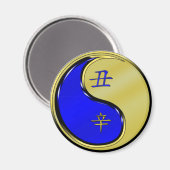 Metalen Os Magneet (Voorkant / Achterkant)