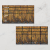 Metalen panelen1 Visitekaartje (Voorkant / Achterkant)