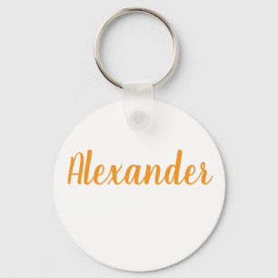 Metalen ring sleutelhanger