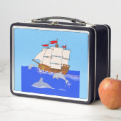 Metalen rondzenddoos voor poppen (In situ)