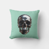 Metalen schedel kussen (Voorkant)