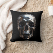 Metalen schedel kussen (Deken)