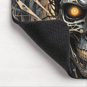 metalen schedelkop muismat (Hoek)