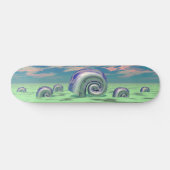 Metalen Schelpen - 02 - Retro Persoonlijk Skateboard (Horizontaal)