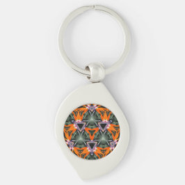 Metalen Sleutelhanger DE KALEIDOSCOOP VAN HET LEVE