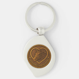 Metalen sleutelhanger - Racing Hearts en Healing S