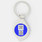 metalen sleutelhanger! sleutelhanger (Voorkant)