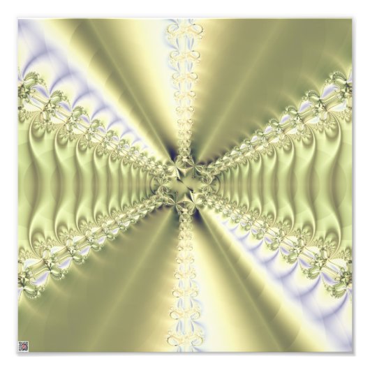 Metalen Ster Foto Afdruk (Voorkant)