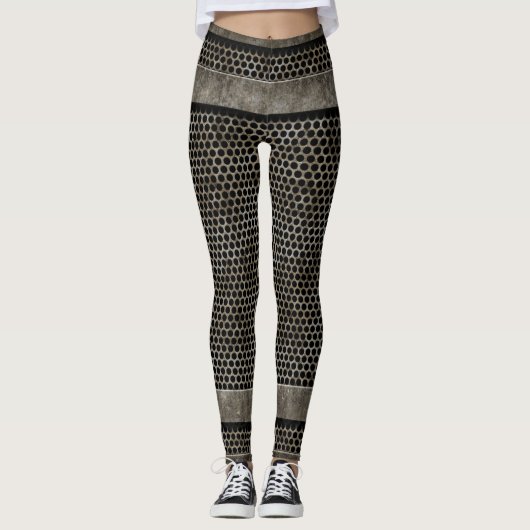 Metalen stijl Leggings (Voorkant)