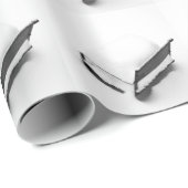  metalen stoel vol sneeuw cadeaupapier (Rol Hoek)