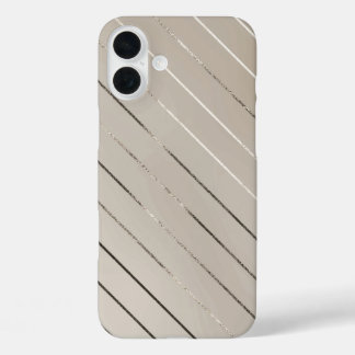 Metalen Streep Minimalistische Gouden Hoes voor Te
