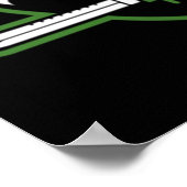 Metalen tandwielen Vast schuim Hond Embleem Klassi Poster (Hoek)