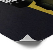 Metalen tandwielen Vaste bodembedekking Metalen ta Poster (Hoek)