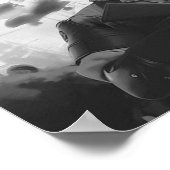 Metalen tandwielen Vaste grote bogen Poster (Hoek)