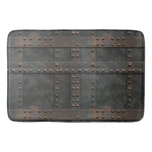 Metalen textuur badmat (Voorkant)