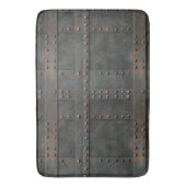 Metalen textuur badmat (Voorkant Verticaal)