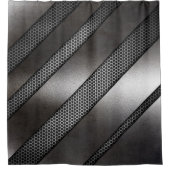 Metalen textuur Douchegordijn (Voorkant)