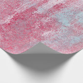 metalen textuur met krassen en abstracte barsten; cadeaupapier (Hoek)