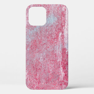 metalen textuur met krassen en abstracte barsten; Case-Mate iPhone case