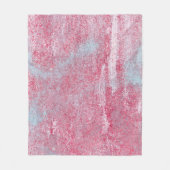 metalen textuur met krassen en abstracte barsten; fleece deken (Voorkant)