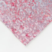 metalen textuur met krassen en abstracte barsten; fleece deken (Hoek)