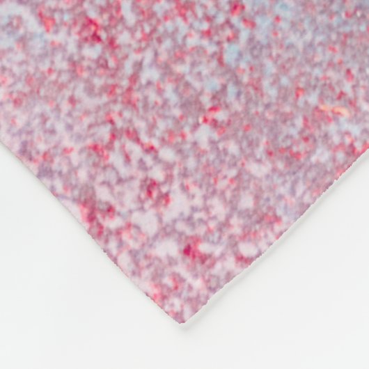 metalen textuur met krassen en abstracte barsten; fleece deken (Hoek)