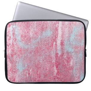 metalen textuur met krassen en abstracte barsten; laptop sleeve
