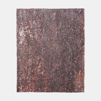 Metalen  textuur met krassen en kraakbedekking fleece deken
