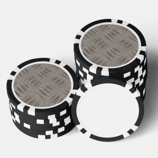 Metalen textuur TPD Poker Chips (Opstapeling)