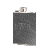 Metalen vellen gegraveerd Kijk Monogrammen Initiaa Heupfles (Links)