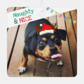 Metalen vierkante decoratie (Voorkant)